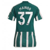 Manchester United Kobbie Mainoo #37 Vonkajší Ženy futbalový dres 2023-24 Krátky Rukáv